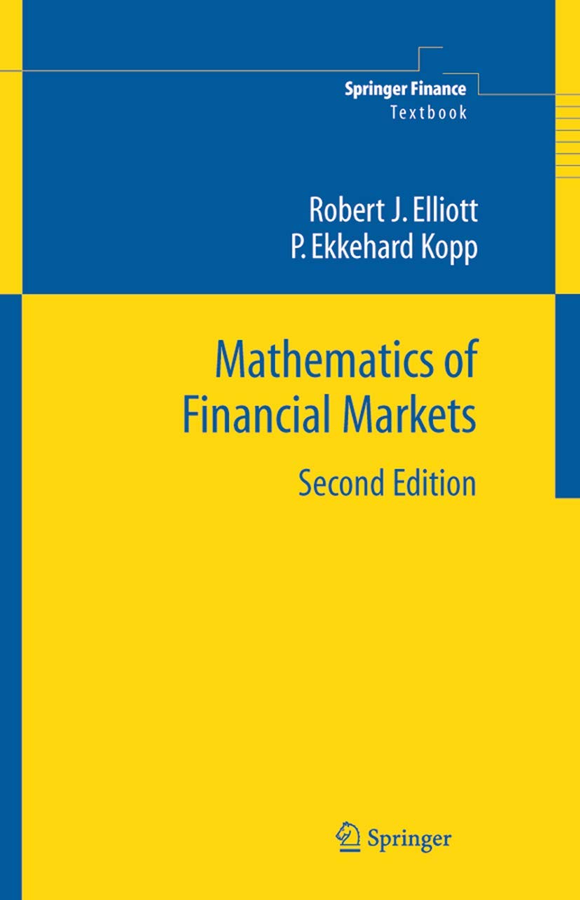 Mathematics of Financial Markets (Springer Finance),Used