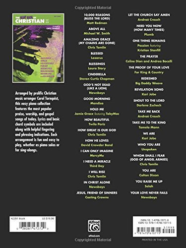 The Giant Book of Christian Sheet Music: Easy Piano,Used