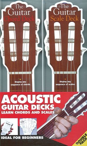 The Acoustic Guitar Decks: Chord Deck and Scale Deck DoublePack,Used