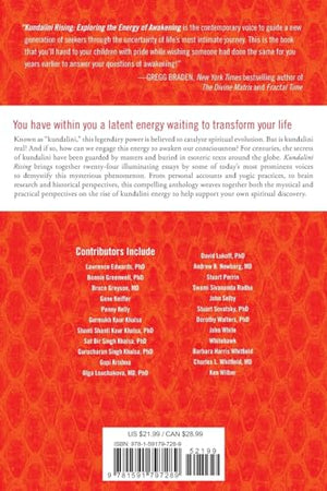Kundalini Rising: Exploring the Energy of Awakening,Used