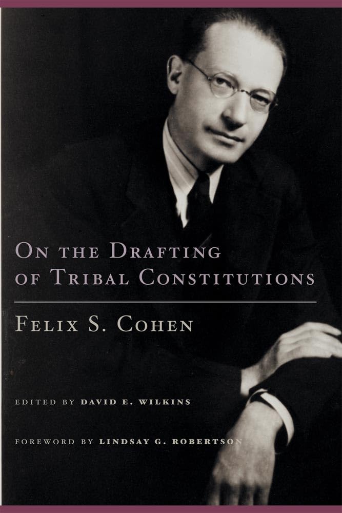 On The Drafting Of Tribal Constitutions (Volume 1) (American Indian Law And Policy Series),Used