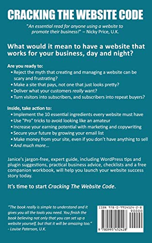 Cracking The Website Code: Grow Your Own Online Business Faster With A Smarter Website and Savvy Marketing,Used