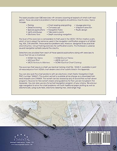 Navigation Workbook 18465 Tr: For PowerDriven and Sailing Vessels,Used