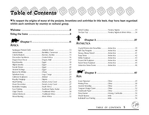 Global Art: Activities, Projects, and Inventions from Around the World,New