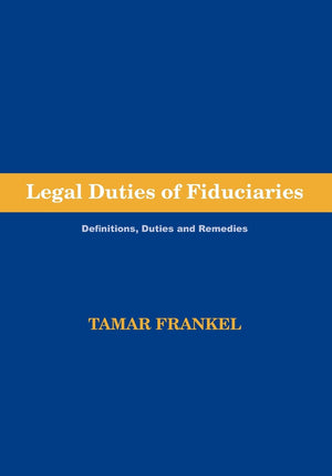 Legal Duties Of Fiduciaries,Used