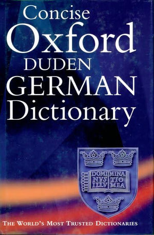 The Concise Oxfordduden German Dictionary,Used