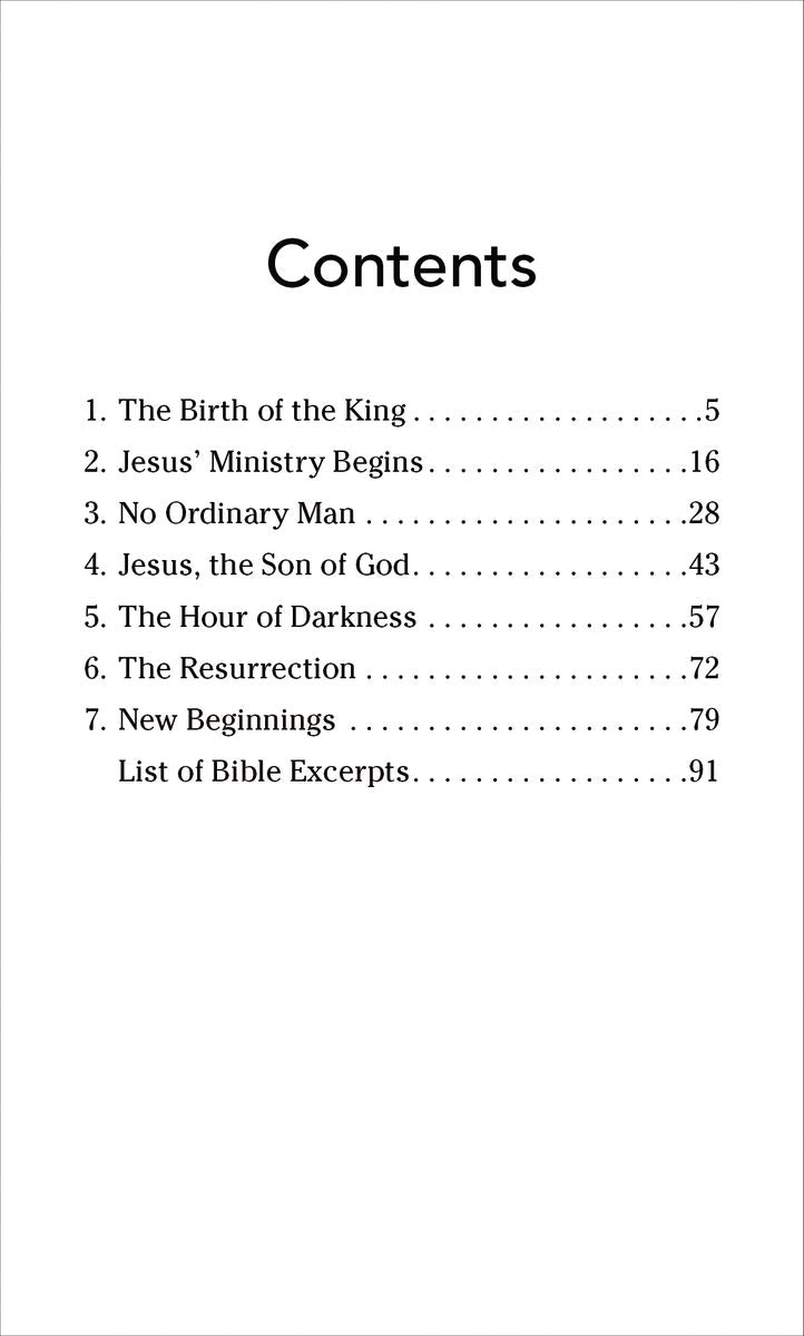 NIrV, The Story of Jesus for Kids, Paperback: Experience the Life of Jesus as one Seamless Story,Used