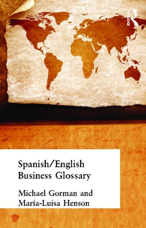 Spanish/English Business Glossary (Business Glossaries),Used
