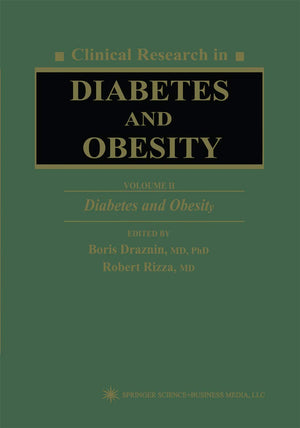 Clinical Research in Diabetes and Obesity, Volume 2: Diabetes and Obesity (Contemporary Biomedicine),Used