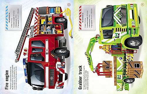 Build Your Own Trucks Sticker Book,Used