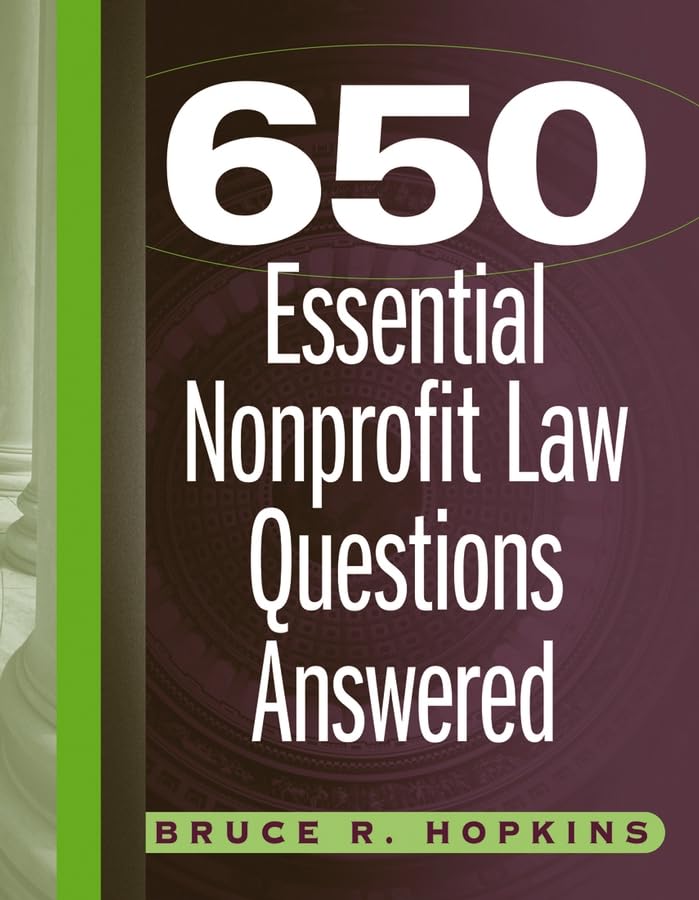 650 Essential Nonprofit Law Questions Answered,Used