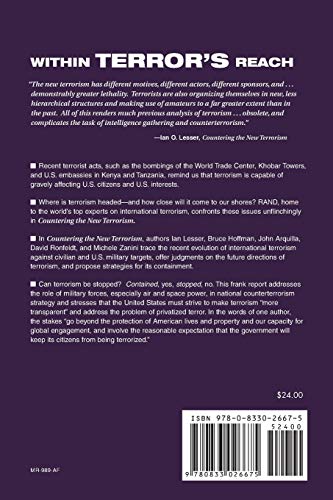 Countering the New Terrorism,Used