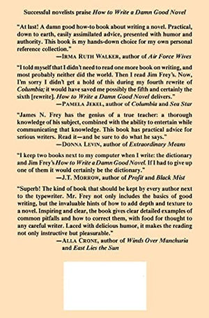 How to Write a Damn Good Novel: A StepbyStep No Nonsense Guide to Dramatic Storytelling,Used