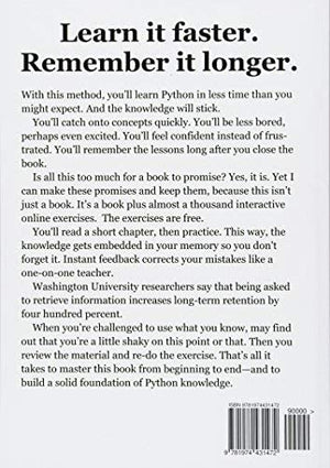 A Smarter Way To Learn Python: Learn It Faster. Remember It Longer.
