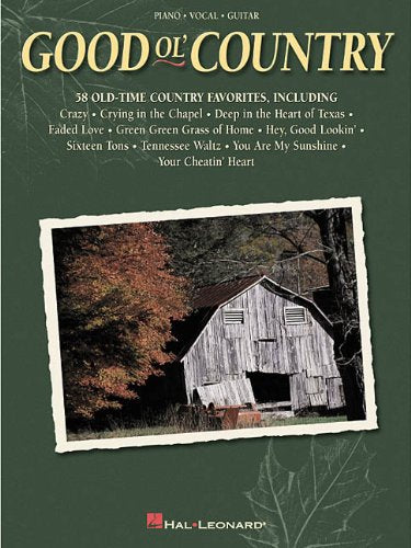 Good Ol' Country Piano, Vocal and Guitar Chords,Used