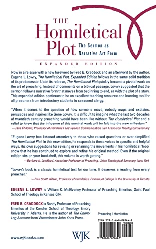 The Homiletical Plot, Expanded Edition: The Sermon As Narrative Art Form,New