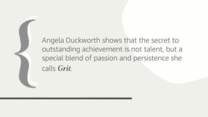 Grit: The Power of Passion and Perseverance,New