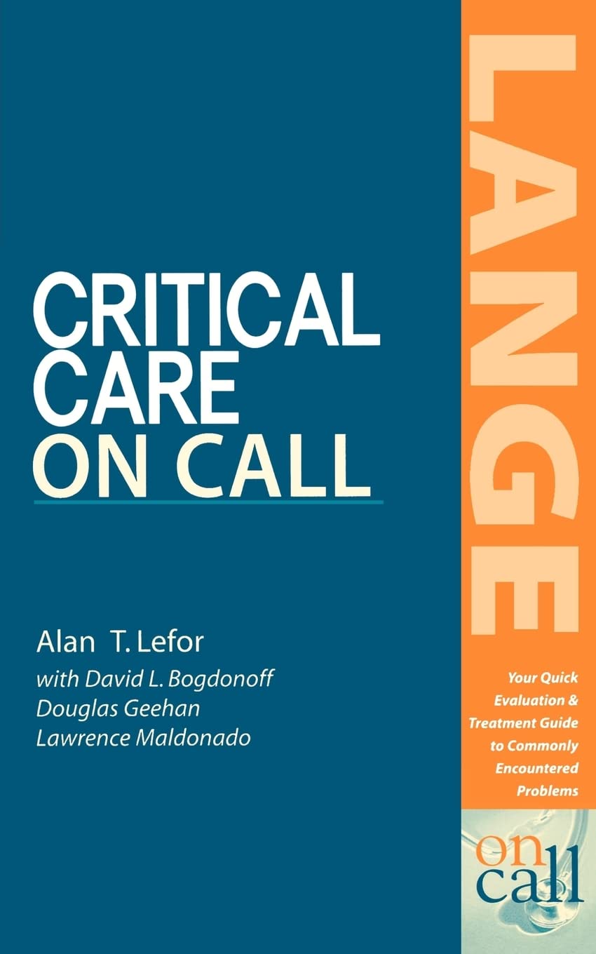 Critical Care On Call,Used