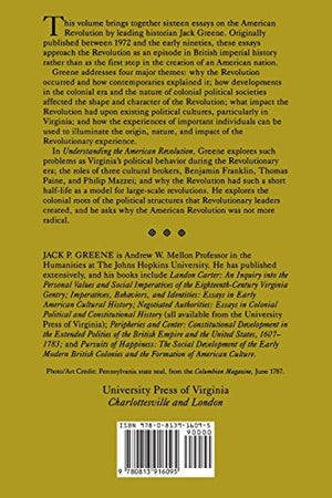 Understanding the American Revolution: Issues and Actors,Used