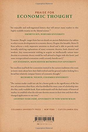 Economic Thought: A Brief History,New