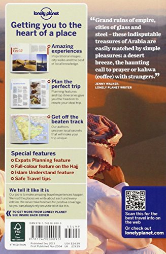 Oman, UAE & the Arabian Peninsula 4 (Lonely Planet Travel Guide),Used