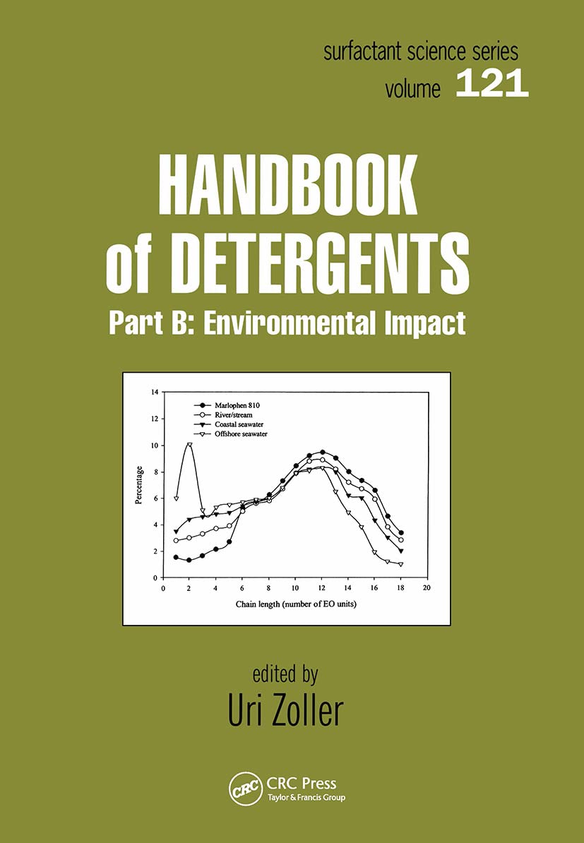 Handbook Of Detergents, Part B: Environmental Impact (Surfactant Science),Used