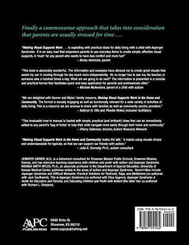 Making Visual Supports Work in the Home and Community: Strategies for Individuals With Autism and Asperger Syndrome,Used