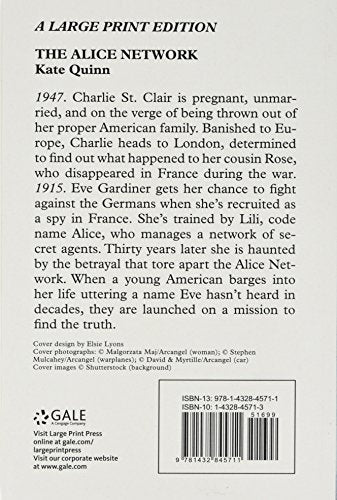 The Alice Network,Used