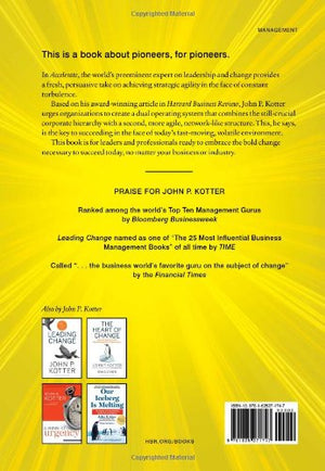 Harvard Business Review Press Book - Accelerate: Building Strategic Agility for a Faster-Moving World
