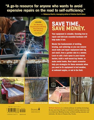 Basic Welding for Farm and Ranch: Essential Tools and Techniques for Repairing and Fabricating Farm Equipment,New