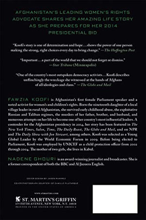 The Favored Daughter: One Woman's Fight to Lead Afghanistan into the Future,Used