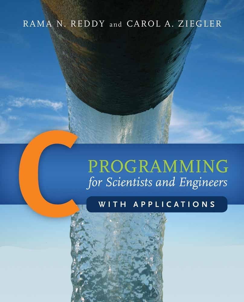 C Programming for Scientists and Engineers with Applications,Used