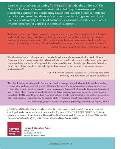 The Behavior Code: A Practical Guide to Understanding and Teaching the Most Challenging Students,New