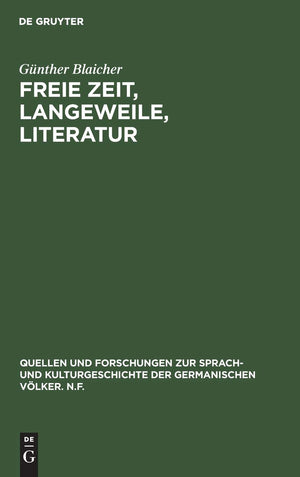 Freie Zeit, Langeweile, Literatur: Studien Zur Therapeutischen Funktion Der Englischen Prosaliteratur Im 18. Jahrhundert (Quelle