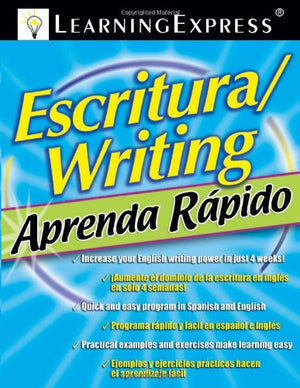 Aprenda Rapido: Escritura/Writing (Aprenda Rapido (Learn Quickly)),Used