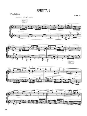 Partita No. 1 in Bflat Major, Op. 1 (Alfred Masterwork Edition),Used