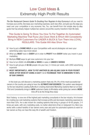 The Bar Restaurant Owners Guide to Doubling Profits & Loyal Regulars in Any Economy: Your StepbyStep Blueprint for Attracting ,Used