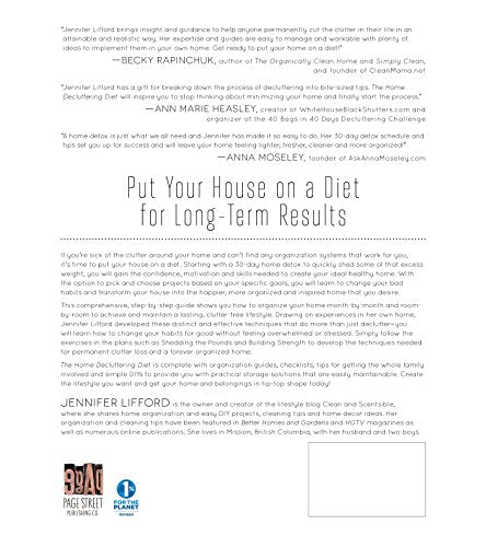 The Home Decluttering Diet: Organize Your Way to a Clean and Lean House,Used