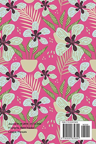 Mon Calendrier, Agenda, Organisateur 20192020: La magie de la botanique  Planning de la Semaine  Planificateur de rendezvous ,Used