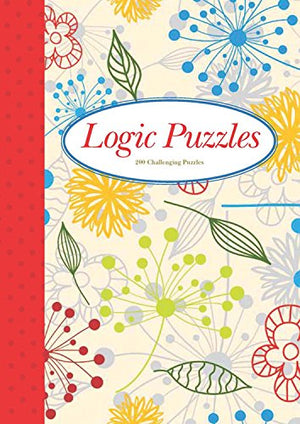 Logic Puzzles (Red polka dot spine): 200 Challenging Puzzles (Elegant Puzzle Series),Used