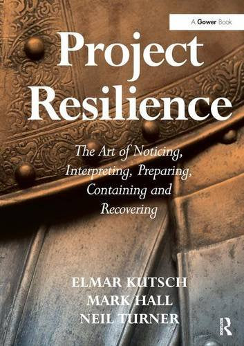 Project Resilience: The Art of Noticing, Interpreting, Preparing, Containing and Recovering,Used