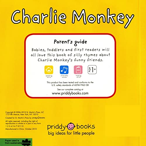 Funny Friends Charlie Monkey (Funny Faces),Used