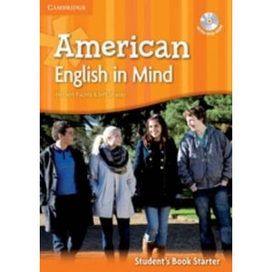 American English in Mind Starter Student's Book with DVDROM,Used