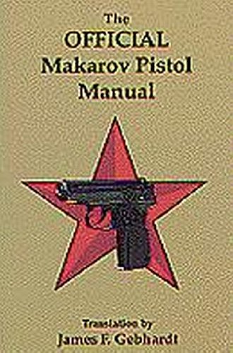 Official 9Mm Makarov Pistol Manual,Used
