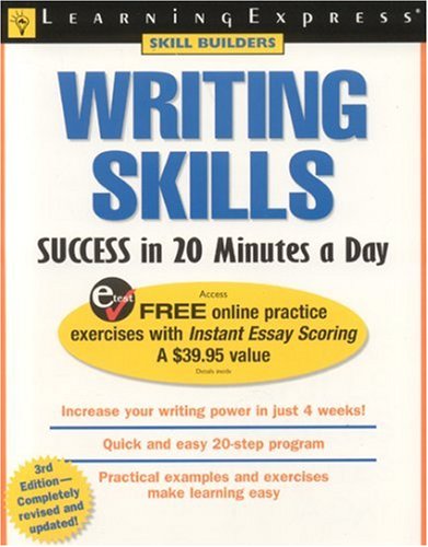 Writing Skills Success In 20 Minutes A Day (Skill Builders)