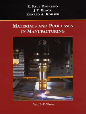 Materials and Processes in Manufacturing,New