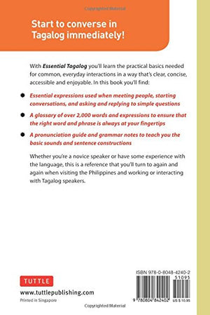 Essential Tagalog: Speak Tagalog with Confidence! (Tagalog Phrasebook & Dictionary) (Essential Phrasebook and Dictionary Series),Used
