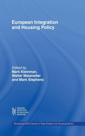 European Integration and Housing Policy (Routledge/Rics Issues in Real Estate and Housing Series),Used