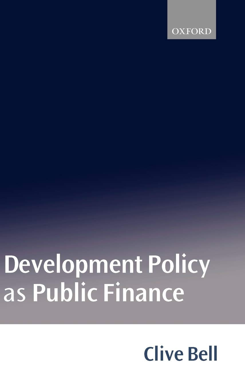 Development Policy As Public Finance,Used