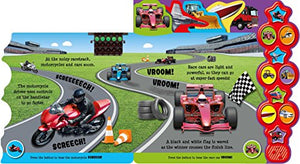 Things That Go: Interactive Children's Sound Book with 10 Buttons,Used